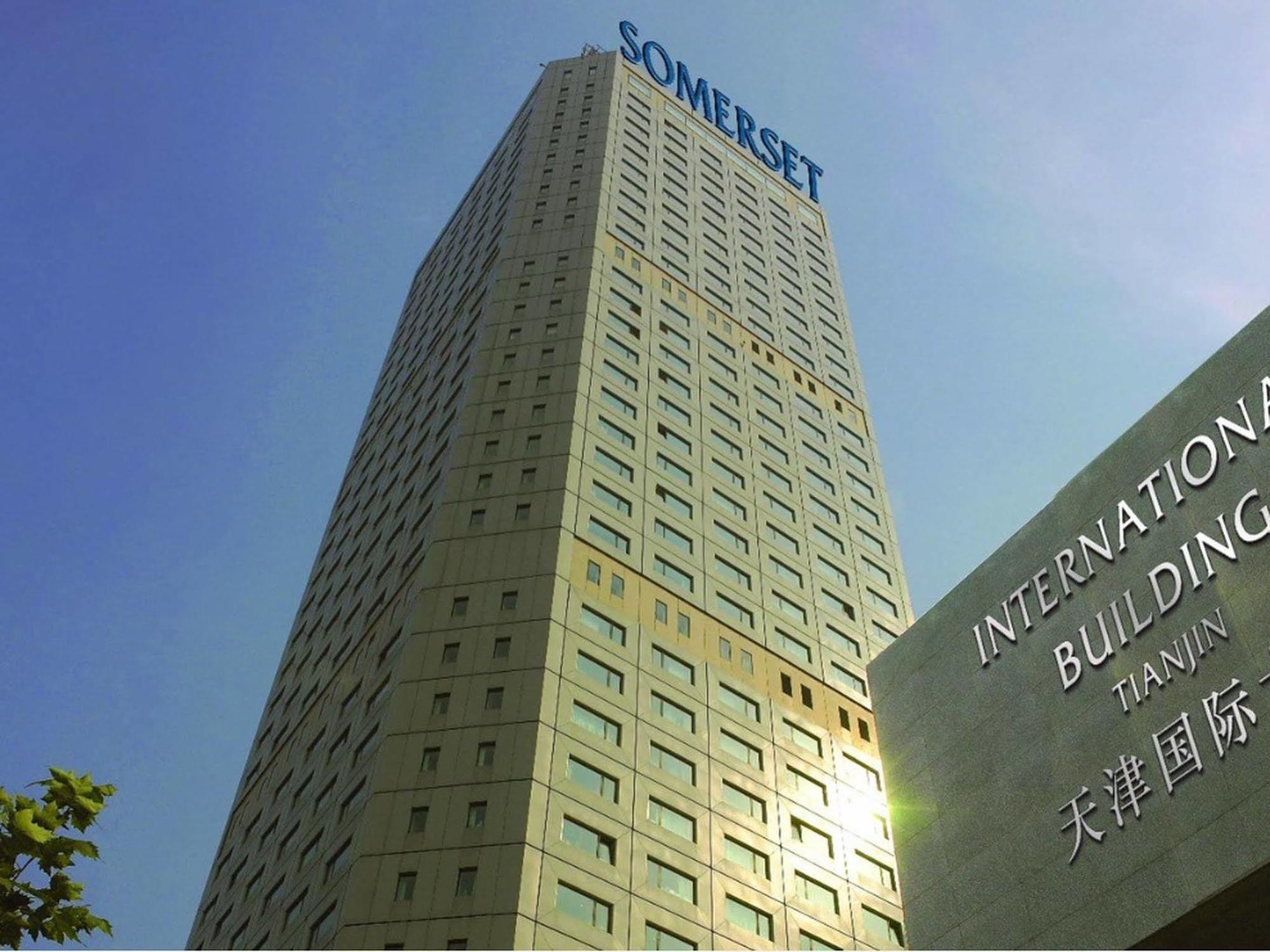 Somerset International Building Tchien-ťin Exteriér fotografie